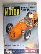 Modern Motor Magazine June 1956 - BATHURST RACE CARS   - #7