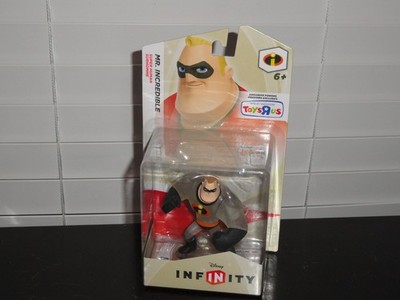 DISNEY INFINITY 1.0 2013 CRYSTAL MR. INCREDIBLE SUPER HUMAN CHARACTER FIGURE