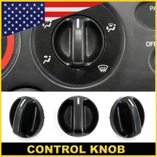 For Toyota Tundra 2000-2006 Rear Radio Volume Control Knobs Car Replace Parts 3x
