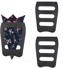Pocket Squares Holder, Accessories for Men Square Scarf, Suits, Tuxedos,Vests an
