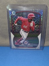 2023 BOWMAN CHROME Mojo PROSPECT WASHINGTON NATIONALS CRISTHIAN VAQUERO #BCP-54