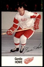 1988-89 Esso NHL All-Star Collection Gordie Howe Detroit Red Wings #NNO
