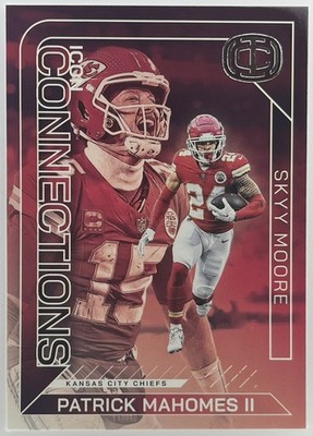 Panini 2025 Icon Collection Patrick Mahomes/Sky Moore #IC-15 Chiefs 