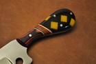 Custom Handemade Stainless Steel Bullcutter Knife Resin Handle With Cover 246 — photo 2