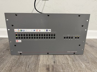 Extron Crosspoint 1616 Matrix Switcher + Audio/BNC Adapter Plug & Play Kit