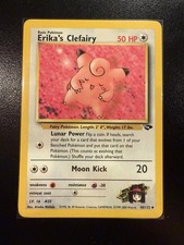Erika's Clefairy 40/132 Gym Challenge Pokemon Card