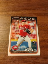 2024 Topps Carson Spiers #365 BASEBALL CARD Rookie Cincinnati Reds RC