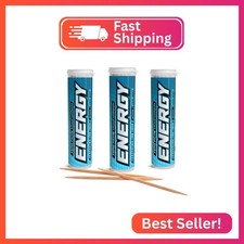 Xero Picks Energy Caffeine Flavored Toothpicks B12 for Focus B6, 60 Picks Pac