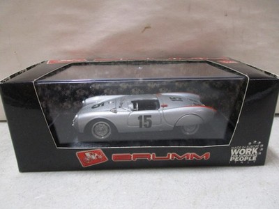 Brumm 1955 Porsche 550RS Avus Richard Von Frankenberg 1/43