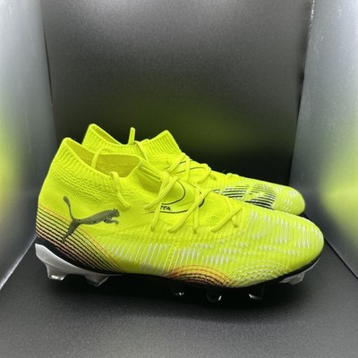NEW Size 5.5 Women Puma Future 8 Match FG AG Soccer Cleats Yellow 108382-03