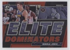 2019 Panini Donruss Optic Elite Dominators Red Prizm 60/99 Nikola Jokic #4 y6z