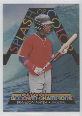 2022 Goodwin Champions Splash of Color Platinum Ocean 60/75 Brandon Mayea 1u1g