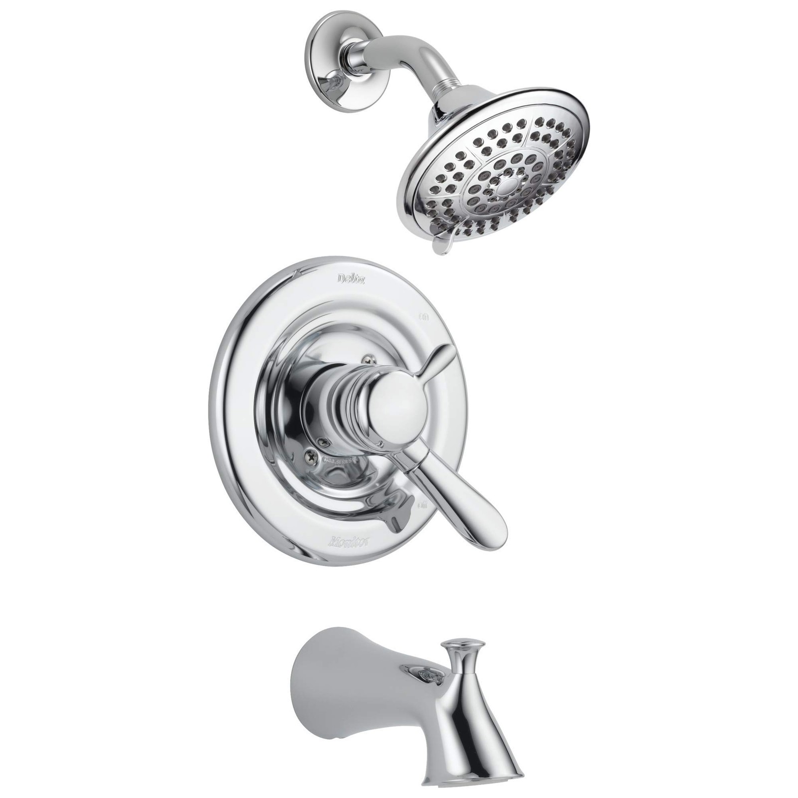 Delta Faucet Lahara 17 Series Dual-Function Tub and Shower T