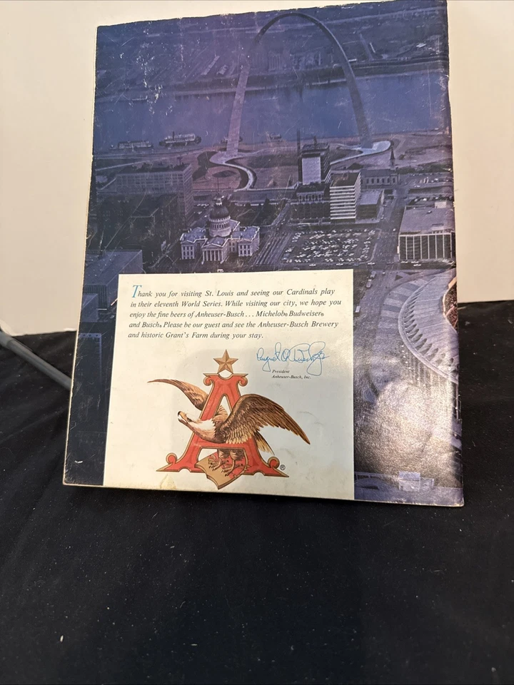 1967 World Series St. Louis Cardinals Vs Boston Red Sox Program - Image 3 of 4