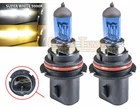 9004 HB1 Headlight Bulbs High Low Beam Super WHITE 5000K Xenon Halogen 2pcs