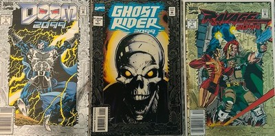 Marvel 2099 Lot   Doom 2099 #1, Ravage 2099 #1, Ghost Rider 2099 #1