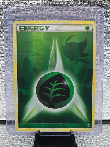 Pokémon TCG Grass Energy 2011 Call of Legends Holo Card 88/95 Celebi Silhouette
