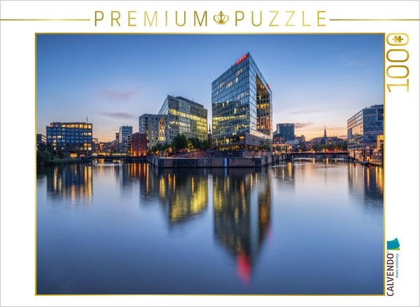 Calvendo Puzzle Ericusspitze Zur Blauen Stunde | 1000 Teile Lege-GrößE 64X48Cm F-image