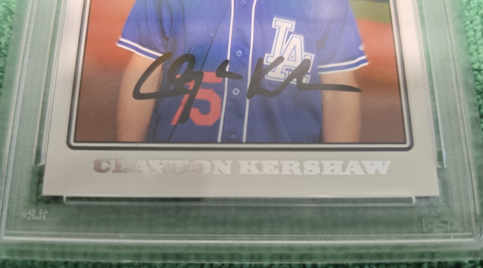 2008 Topps Updates & Highlights - Clayton Kershaw #UH240 (RC) PSA 10 GEM MINT view 4