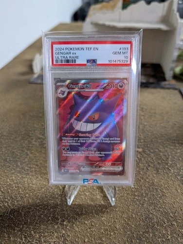 Gengar ex - 193/162 - Temporal Forces - PSA 10