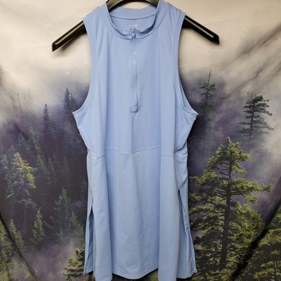Old Navy Active Powersoft Go Dry Womens Size Large Light Blue Tennis Golf Dress