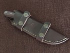 Handmade USA Fixed Blade Knife with Leather Sheath — photo 6