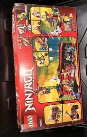 SEALED New LEGO NINJAGO Masters of Spinjitzu Ninja DB X 70750 DAMAGED Box RARE