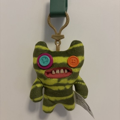 Fuggler Collectable Keyring Keychain Green Indecisive Monster V3