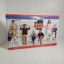The Big Bang Theory Complete Series Bluray Collectors Box Set CIB Sheldon Cooper