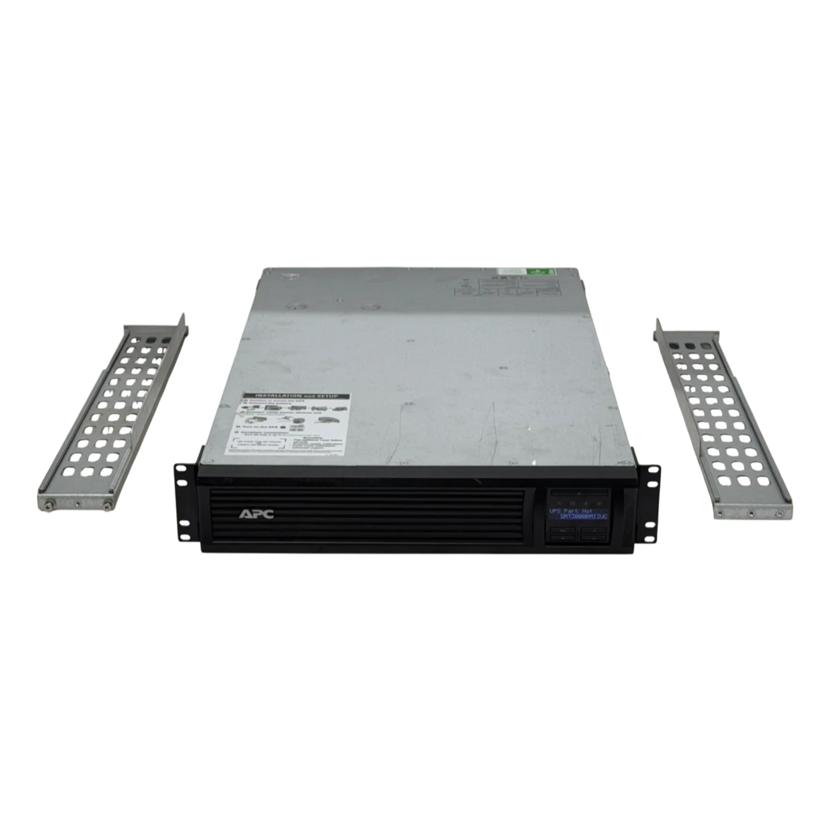APC Smart-UPS 3kVA 2700W x C13 1x C19 2U Rack UPS SMT3000RMI2UC w/ New Batteries
