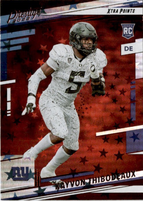2022 Panini Prestige Kayvon Thibodeaux #311 New York Giants