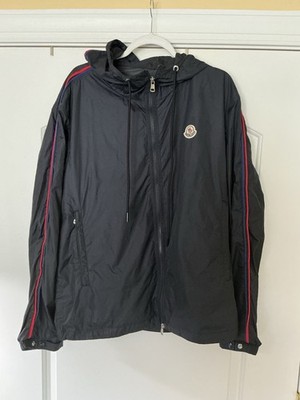 M*5様 大人もOK 12a Moncler Hattab navy Size 4 XL - Moncler Hattab Navy Blue Logo-Appliquéd Shell Hooded
