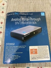 Digital Stream DTX9950 Analog Pass-Through DTV Converter Box OBN NHENS INC. TV 