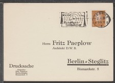 ✔️ GERMANIA 3. CARTOLINA Reich RARA con francobollo speciale