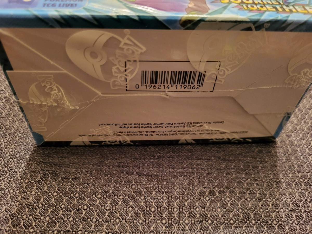 Pokemon Journey Together Enhanced Booster Box Factory Sealed