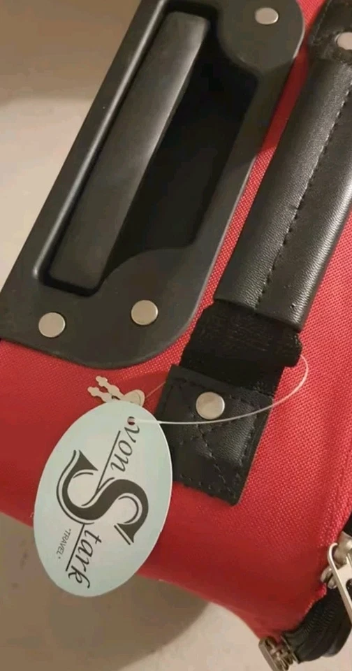 4 teiliges Koffer-Set rot von Stark Travemünde Softbag Textilkoffer UVP 69.90 - Bild 4 von 4