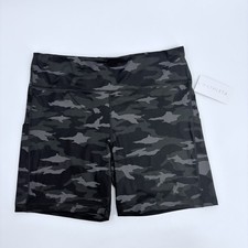 Athleta Utimate Stash Pocket Camo 7 Shorts Womens 3X Athletic Workout Gym Summer