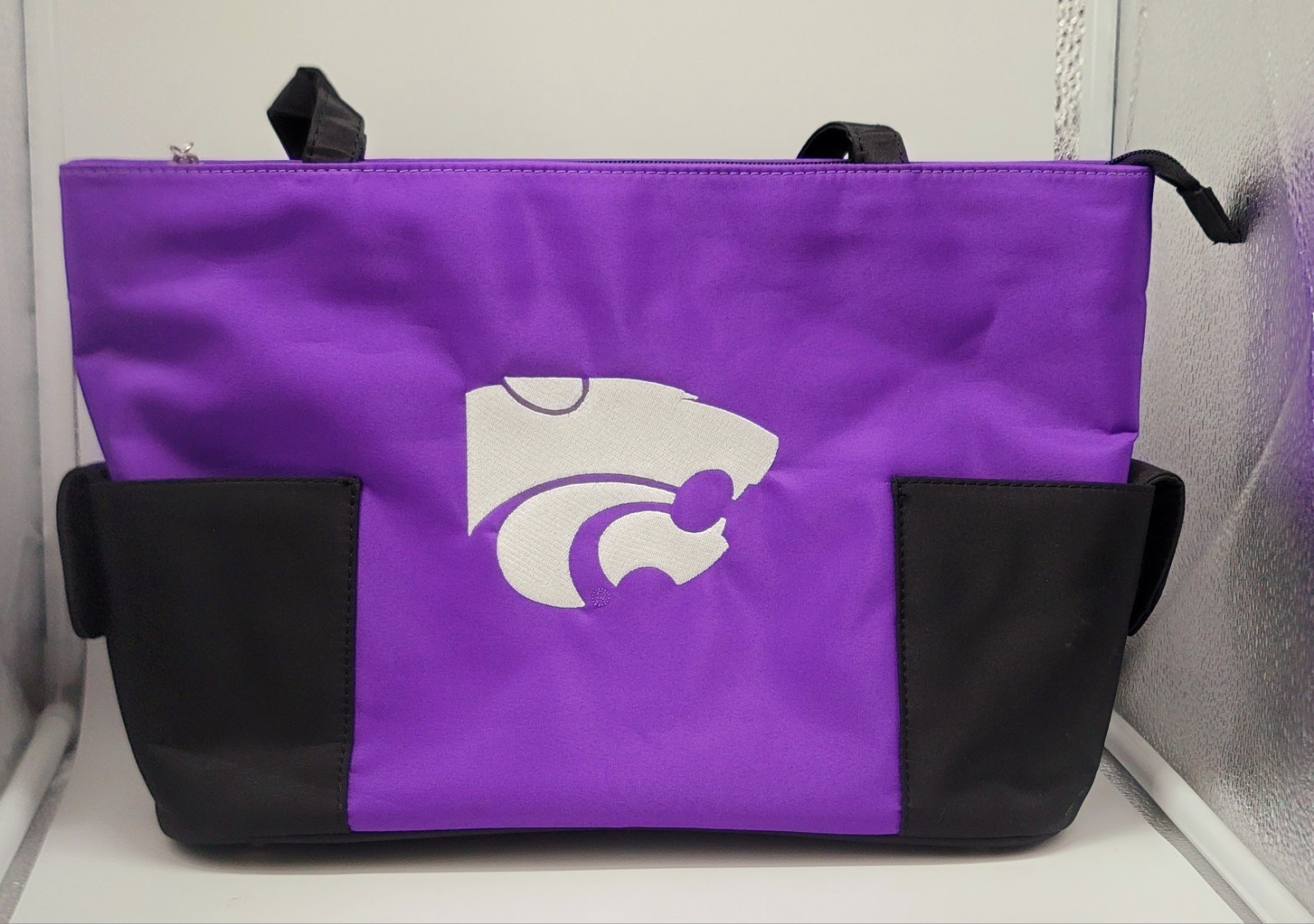 Cartera de nailon Wildcats de la Universidad Estatal de Kansas