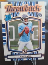 2025 Panini Donruss Cam Ward Throwback Rated Rookie