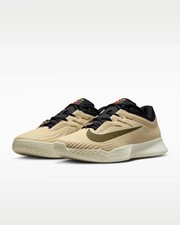 NEW MEN'S NIKE VAPOR PRO-3 HERITAGE HC TENNIS HV1483-200 DESERT KHAKI SIZE 11