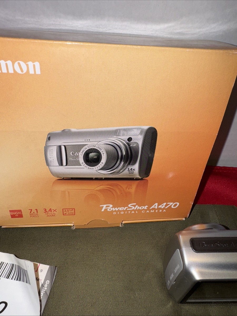 【動作確認済み】CANON POWERSHOT A470 PC1267 訳あり Amazon.com : Canon PowerShot A470 7.1 MP Digital Camera with