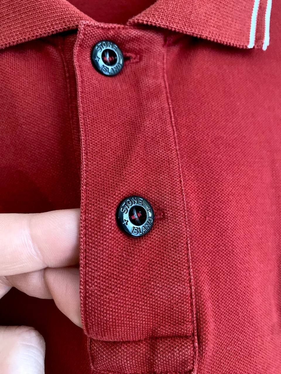 Stone Island Junior Patch Program Logo Polo T-Shi… - image 8