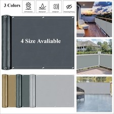 Balcony Privacy Screen Cover Fence UV Protection Waterproof Shade Cloth Deck