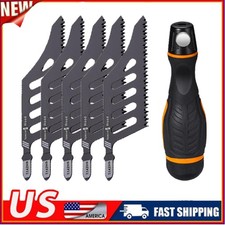 5x Flush Cutting Jigsaw Blade Irregular Curve...