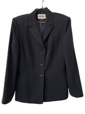 Vintage 90s Kasper Blazer Jacket Size 8 Button Fully Lined Professional Work