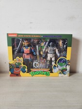 NECA TMNT Samurai Adventure Michelangelo & Space Donatello Figures Ninja Turtles