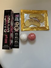 Benefit Bad Gal Bang Mascara Black, Full Size 8.5g With Under Eye Hydrater  🎄🎁