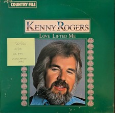 Kenny Rogers Love Lifted Me Vinyl Record LP VG+/VG LBR 1015 1976