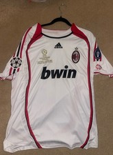 AC Milan 2006/07 CL Final Retro Football Shirt Men's Size XL