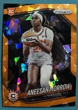 2025 Panini Prizm  WBNA  ANEESAH MORROW Rookie Orange Ice #79 Connecticut Sun